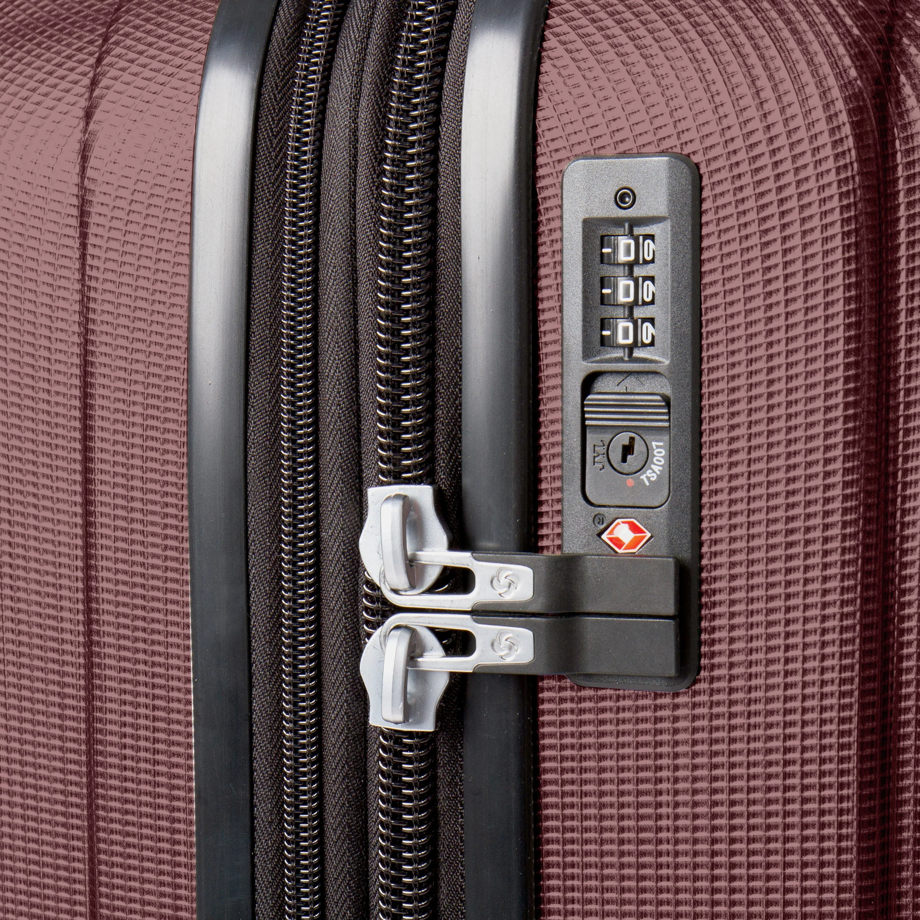 2025 Samsonite Omni 3.0 - 2-delt udvideligt hjulbagagesæt (håndbagage og mellemstor bagage)