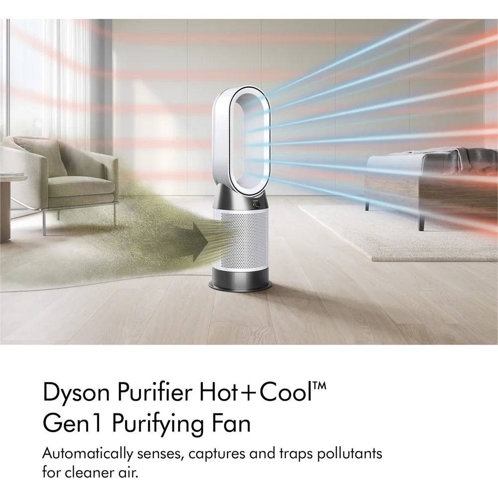 Purificateur d'air Dyson HP10 Hot+Cool de 1re génération – Chauffage et purification – Blanc