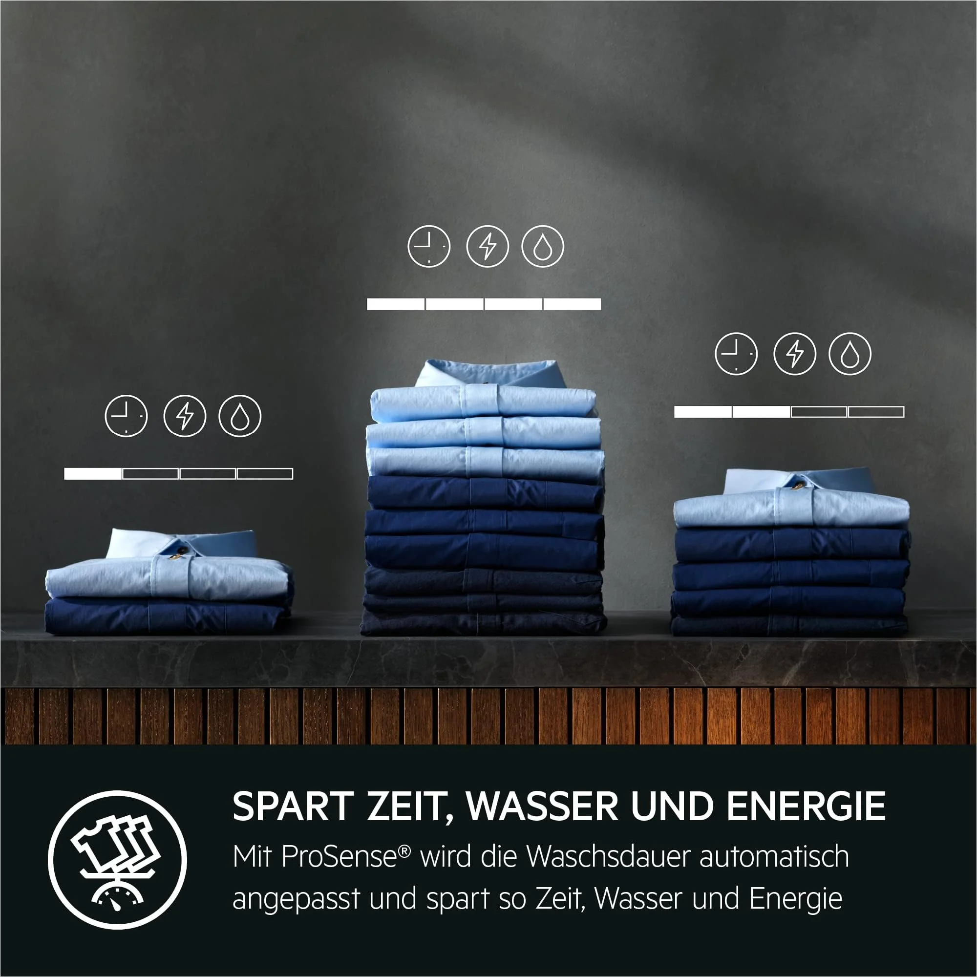 2025 AEG L6AMZ48FL Vaskemaskine / 6000-serien med ProSense / Automatisk tøjmængderegistrering / 8,0 kg / 1400 o/min.