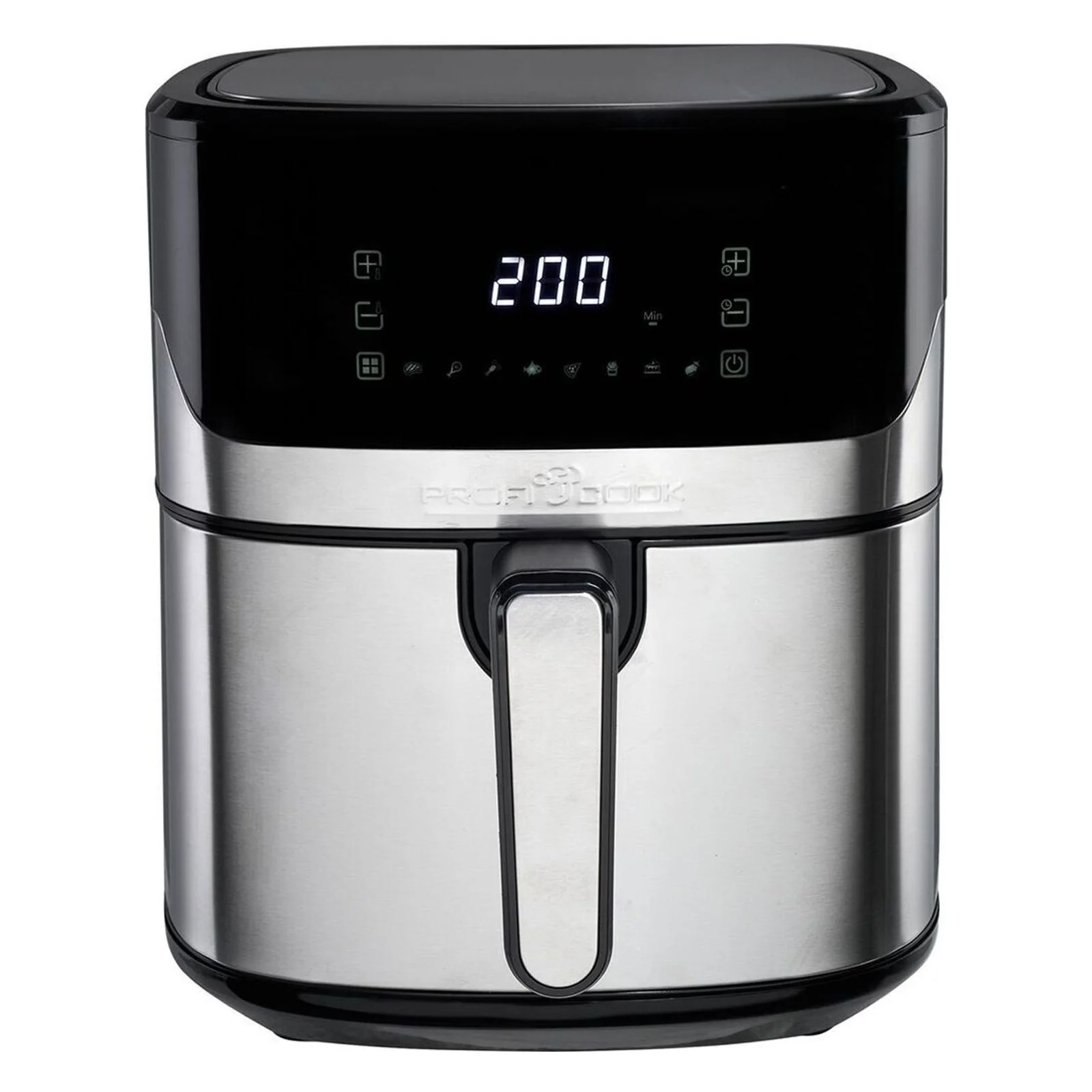 2025 ProfiCook PC-FR 1294 H varmluftfrituregryde, rustfrit stål, 6,5 L