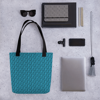 Teal Logo Tote Bag