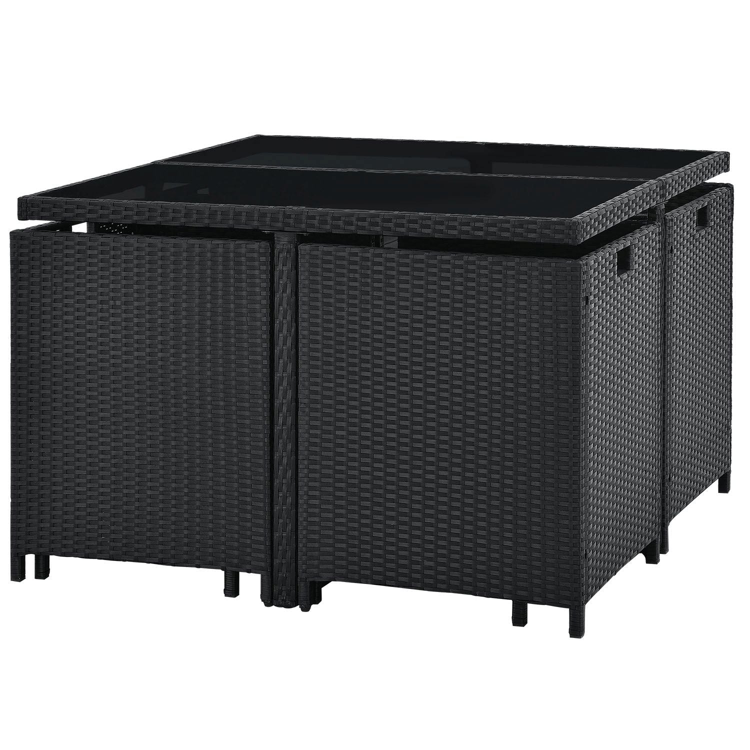 Ensemble de salon Baracoa L en polyrotin 2025