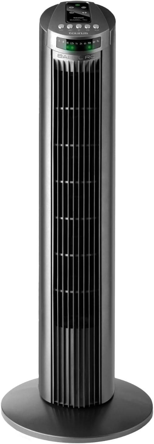 Taurus tårnventilator - New Babel 50W, højde 86 cm
