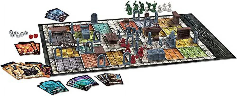 Jeu de société Hasbro Gaming Avalon Hill HeroQuest, jeu d'aventure fantastique en donjon pour 2 à 5 joueurs, à partir de 14 ans