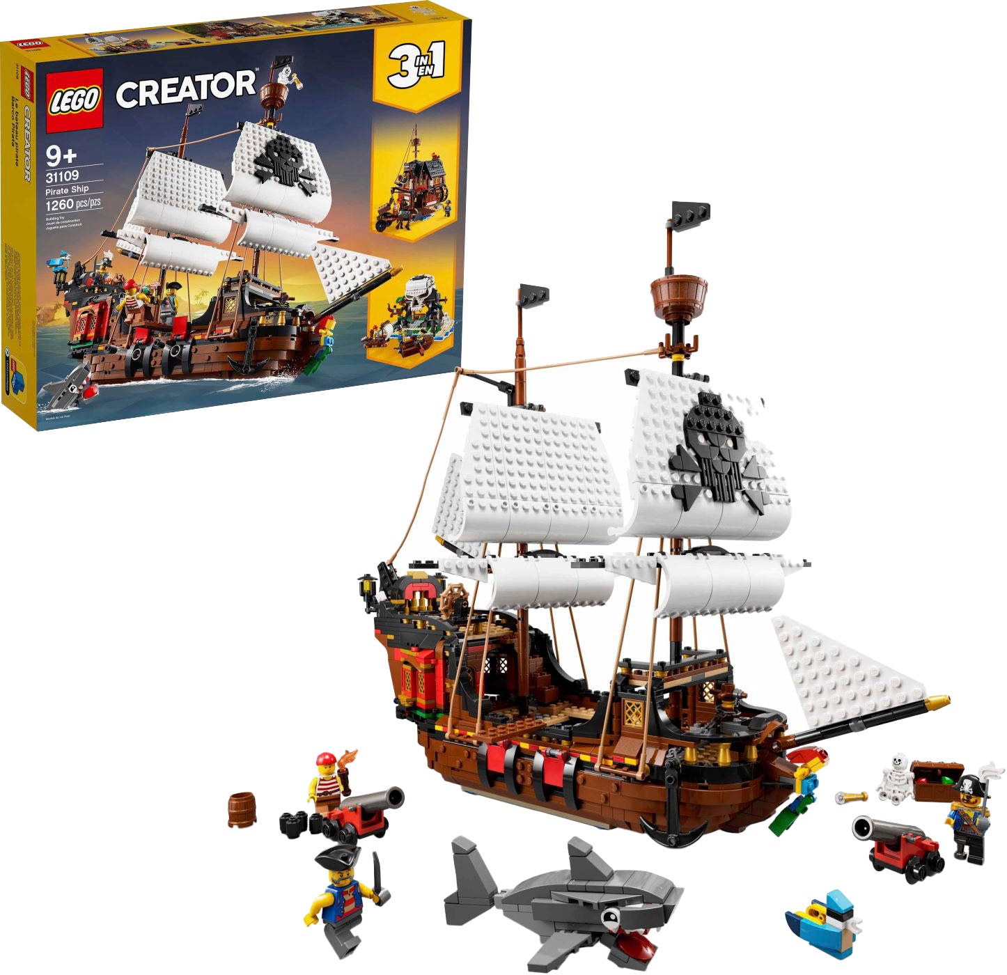 LEGO – Creator 3-i-1 Piratskib 31109