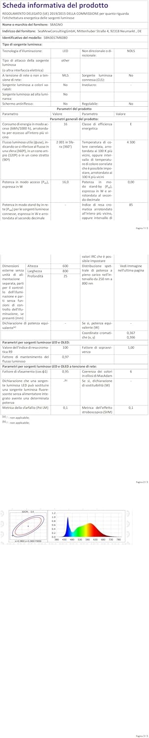 S'bagno badeværelsesspejl med lys 1200x700mm, IP44 - badeværelsesspejl med LED og Bluetooth, antidugfunktion / 3 lysfarver (3000K, 4000K, 6500K) / Dæmpbar / Memory, lodrette eller vandrette badeværelsesspejle med LED