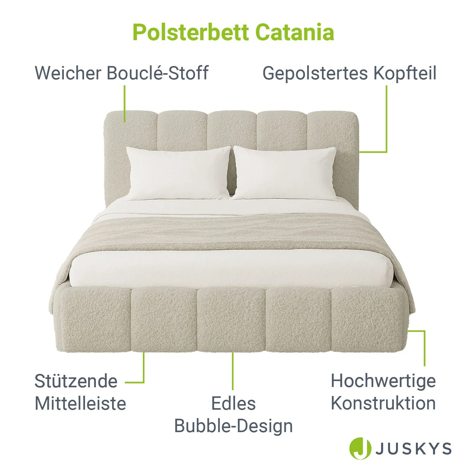 Lit rembourré Catania 2025