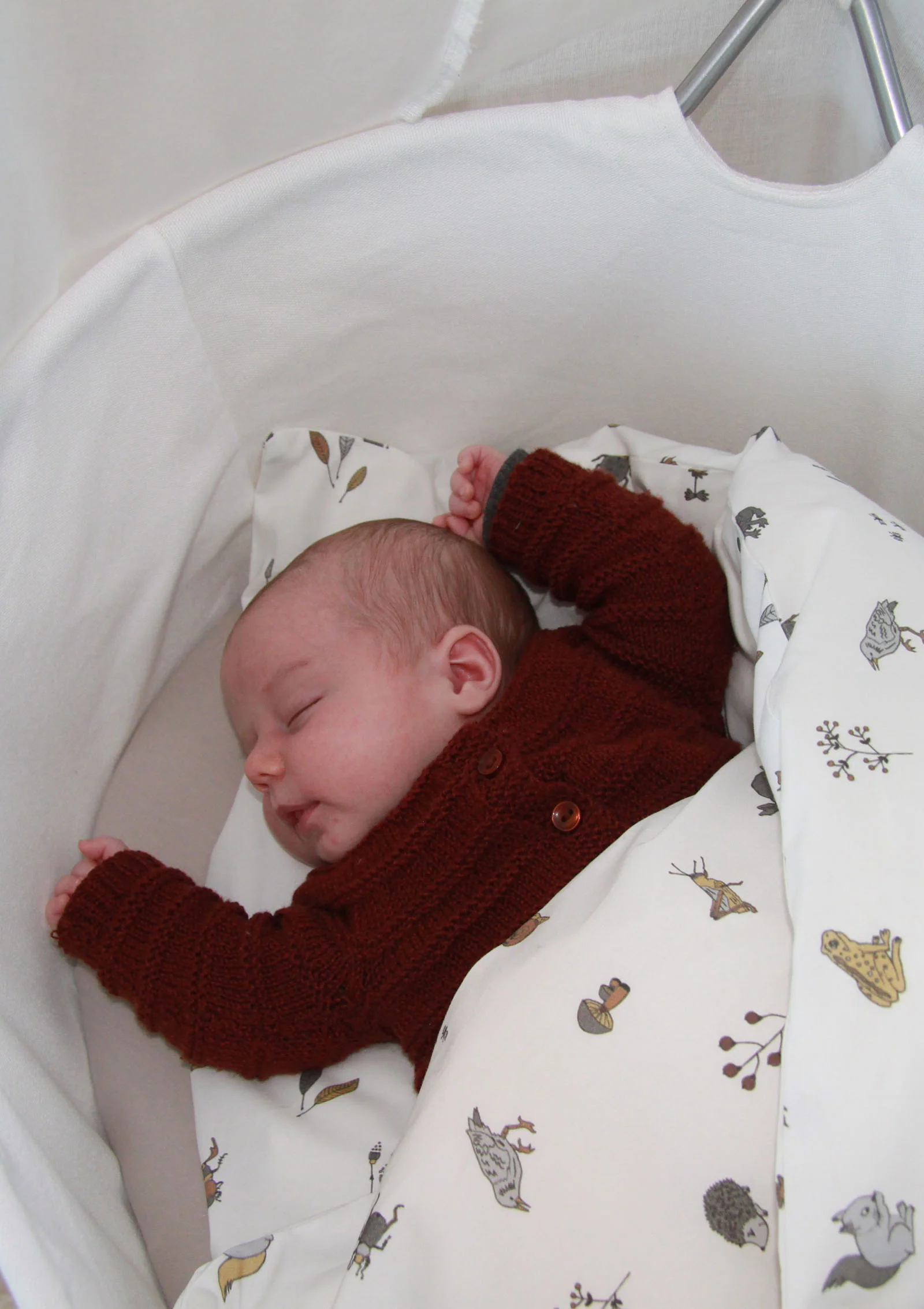 Kinderbett-Set „Classic“ (Modelljahr 2025) mit weißem/weißem Ständer