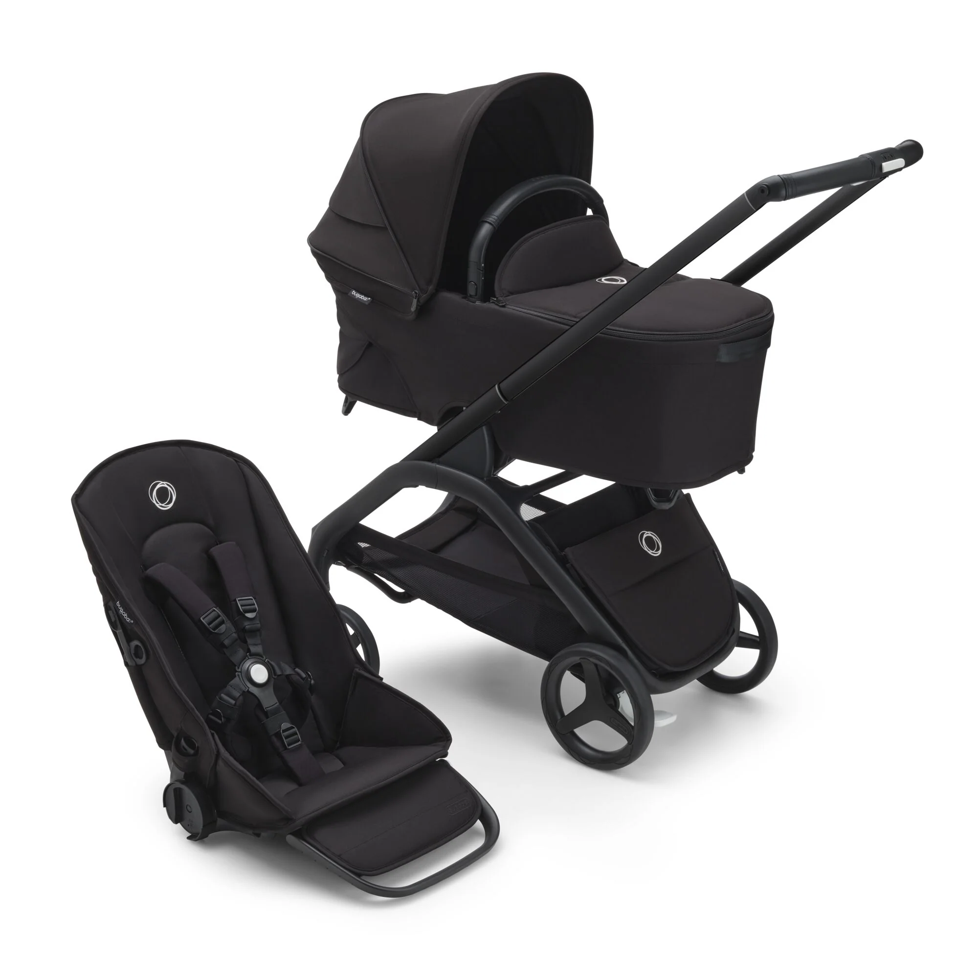 Poussette Bugaboo Dragonfly complète avec nacelle (modèle 2025) - Précommande