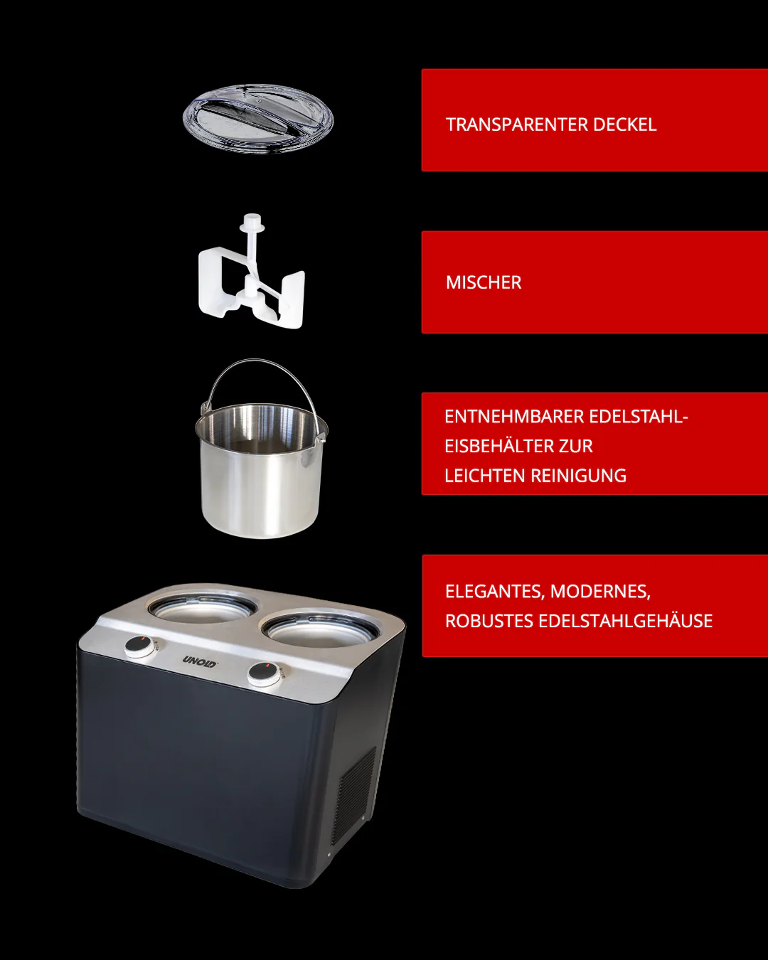 2025 Doppio 2,4 L Sorbet Maker