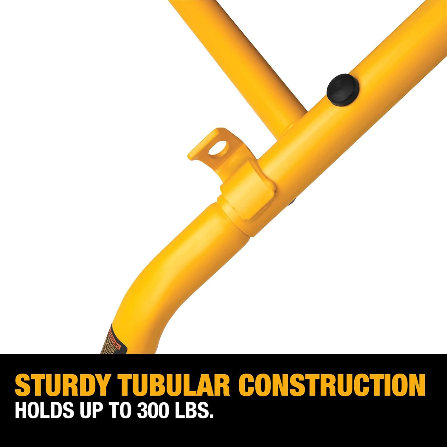 Gehrungssägenständer mit Rollen DWX726 (Modelljahr 2025). Gelb.