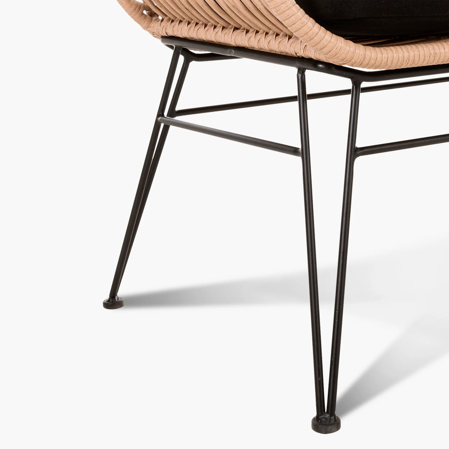 2025 Kreta syntetisk rattanbænk