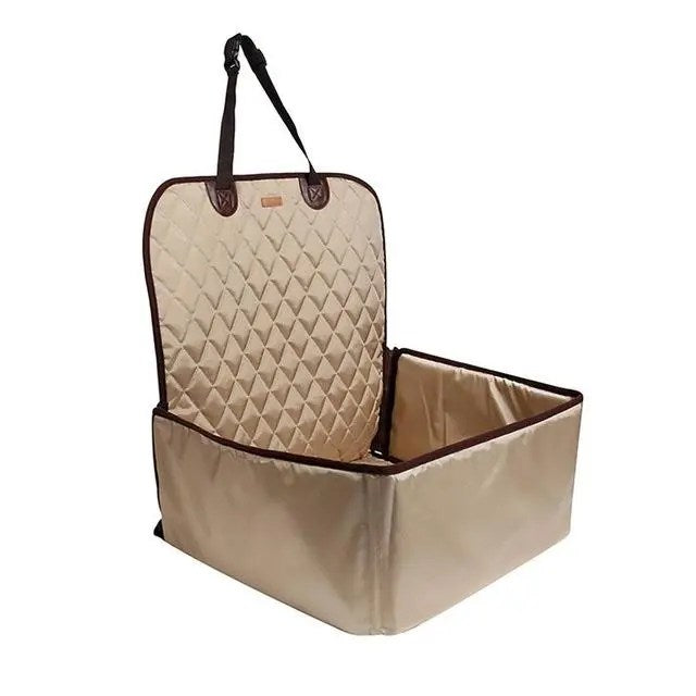 Forhøjet sæde til små hunde, sikkert og rummeligt