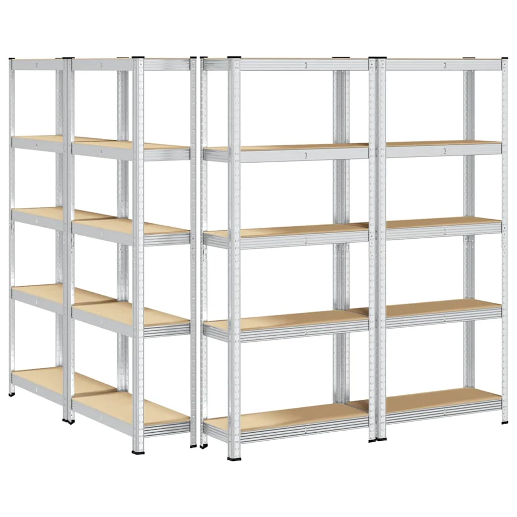 2025 5-lags opbevaringshylder 4 stk. v7344