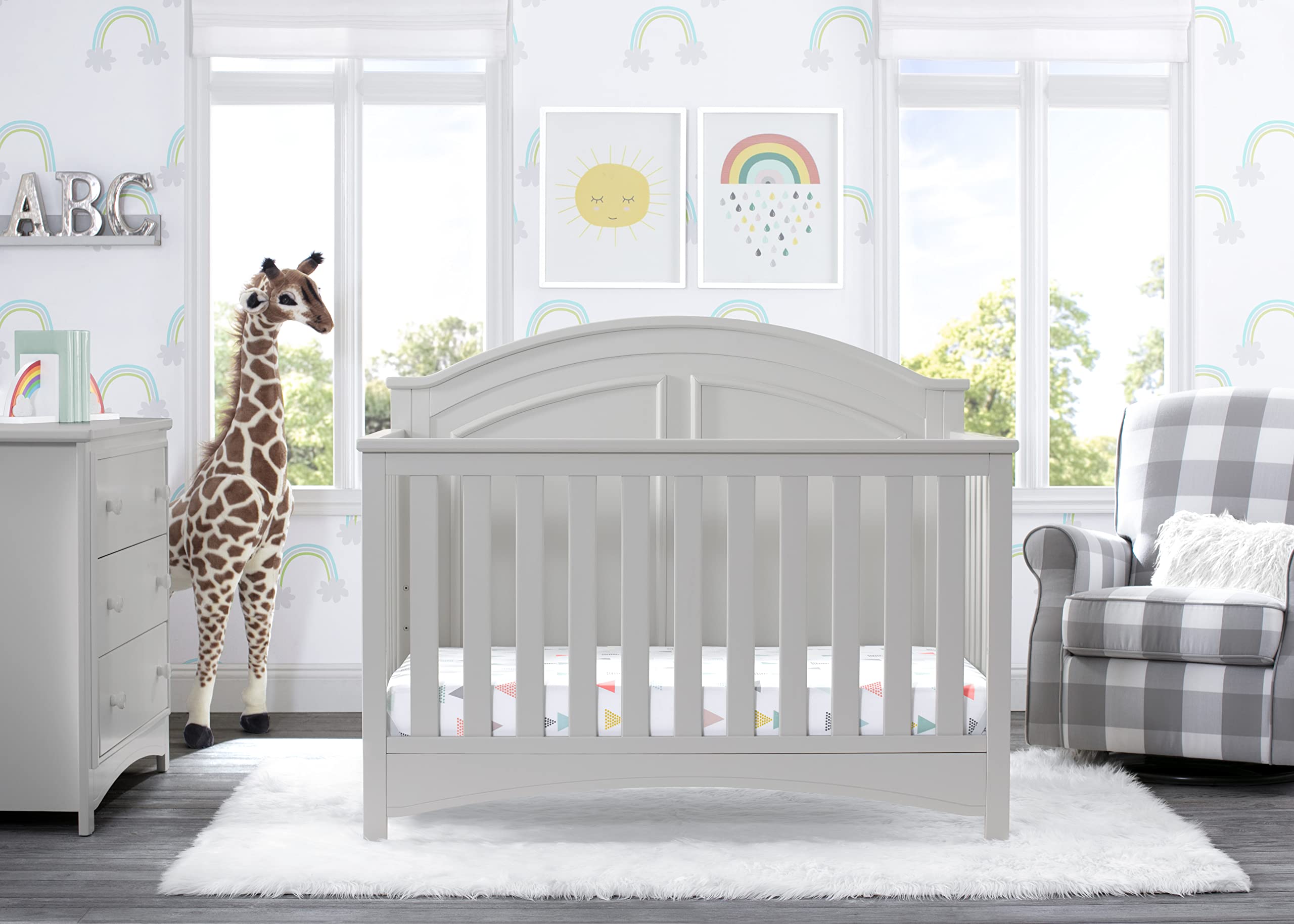 Lit bébé convertible 6-en-1 2025 certifié GREENGUARD GOLD