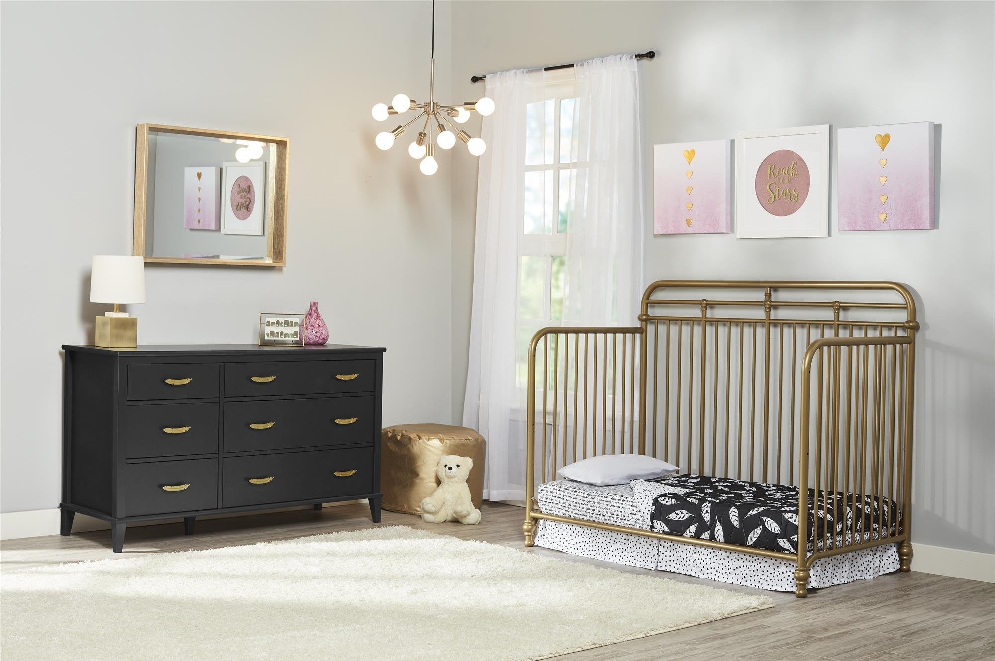 Little Seeds Monarch Hill Hawken – Umbaubares Kinderbett