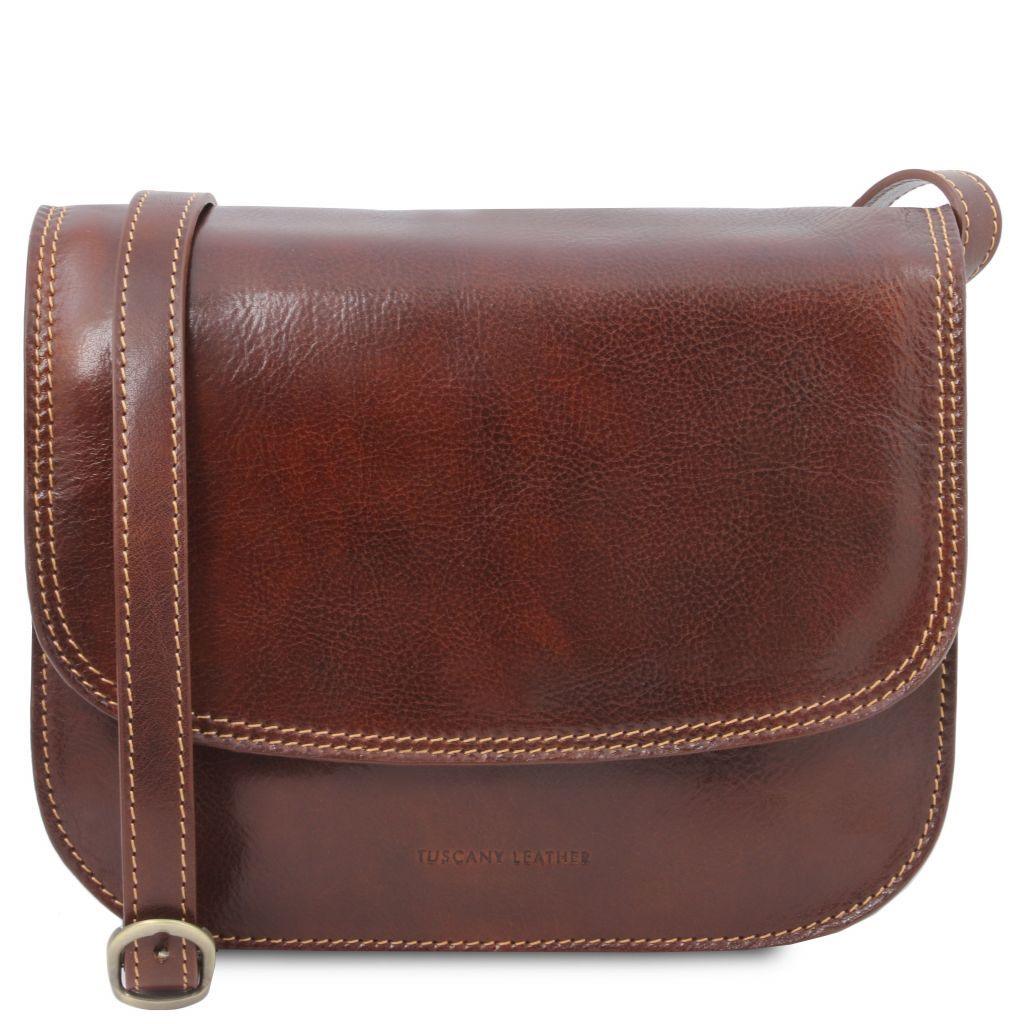 Greta - leather saddle bag | TL141958