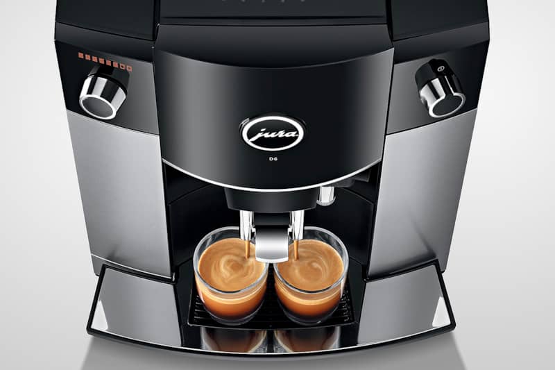 Jura D6 Platinum Kaffeevollautomat/Espressomaschine
