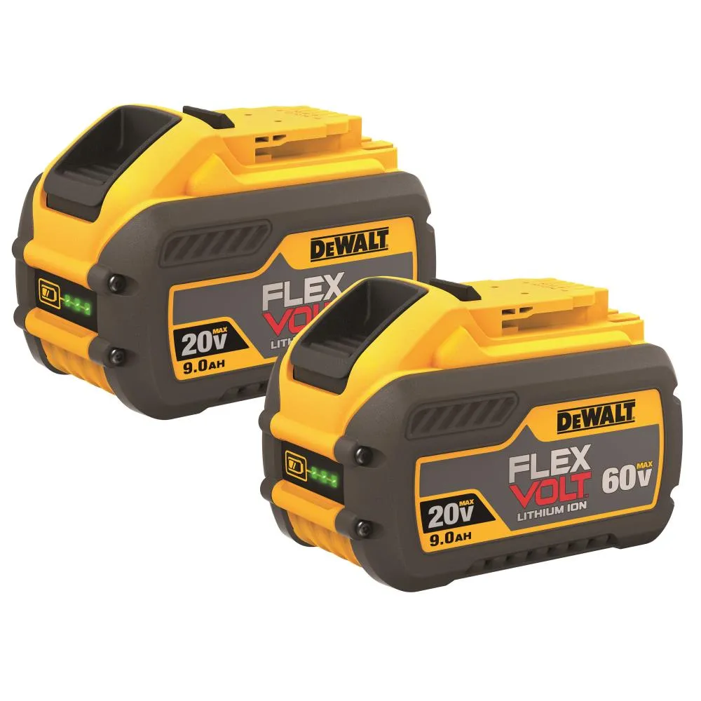 Batterie FLEXVOLT 20V/60V MAX 9,0 Ah (paquet de 2)