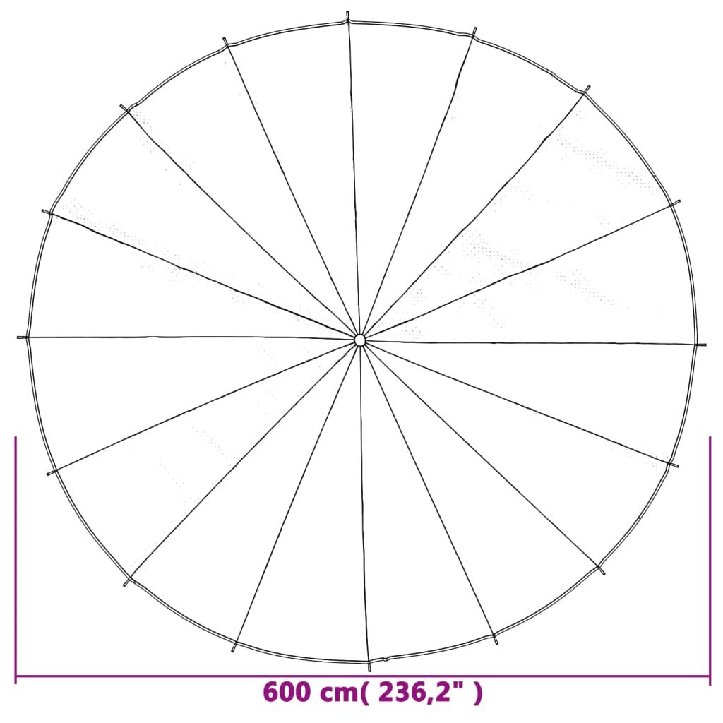 Kinderspiel-Fallschirmstoff Ø6 M vidaxl