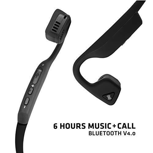 Aftershokz Titanium Knochenleitungs-Bluetooth-Kopfhörer, Schwarz