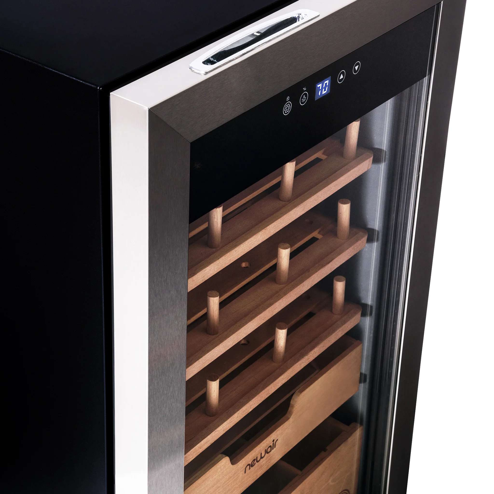 Humidificateur électrique pour cigares Newair® x Boveda 2025 – Capacité de 500 cigares