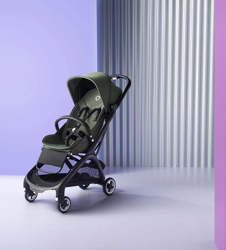 2025 Butterfly Kinderwagen Schwarz / Mitternachtsschwarz