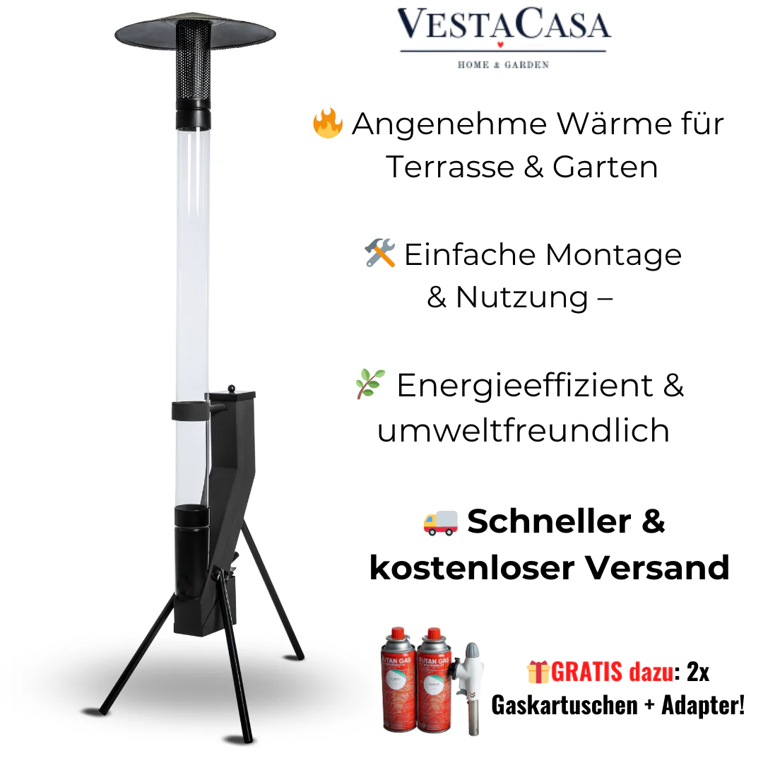 2025 Pektech Pelura Basic – Effektiv udendørs pillevarmer til have, terrasse og udendørsarrangementer