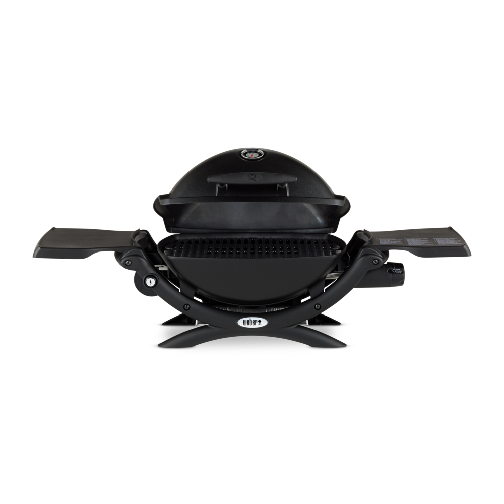 Weber Q-1200 Schwarzer Gasgrill