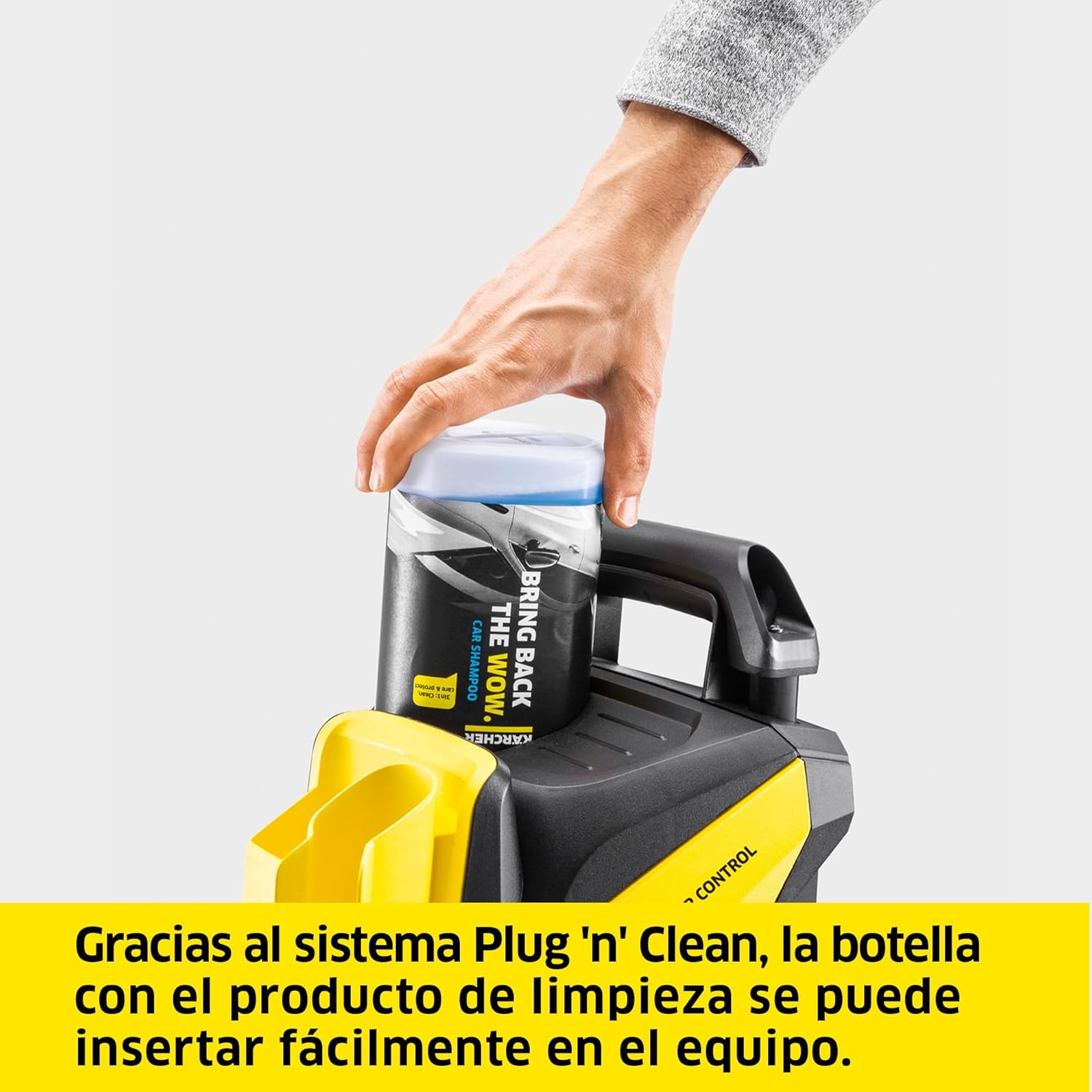 Nettoyeur haute pression Kärcher K 4 Power Control, pression : 130 bar, débit : 420 l/h, débit : 30 m²/h, filtre à eau, 11,5 kg, pistolet et flexible haute pression, buse turbo, lance de pulvérisation