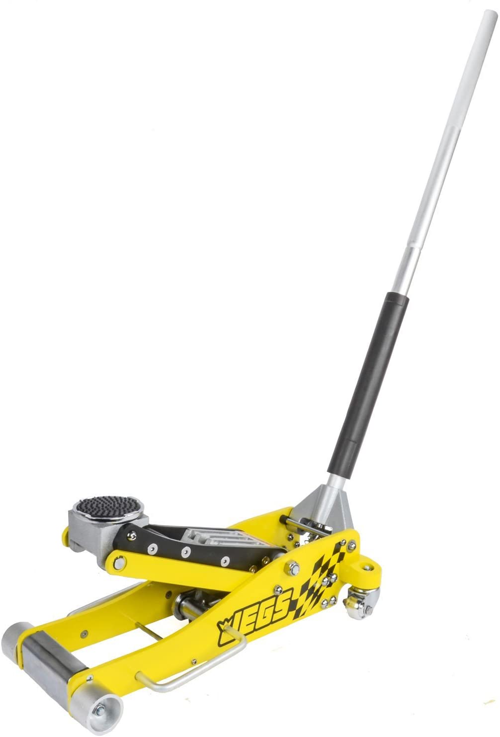 Cric hydraulique professionnel extra-plat 3 tonnes, 2025. Aluminium. 80077