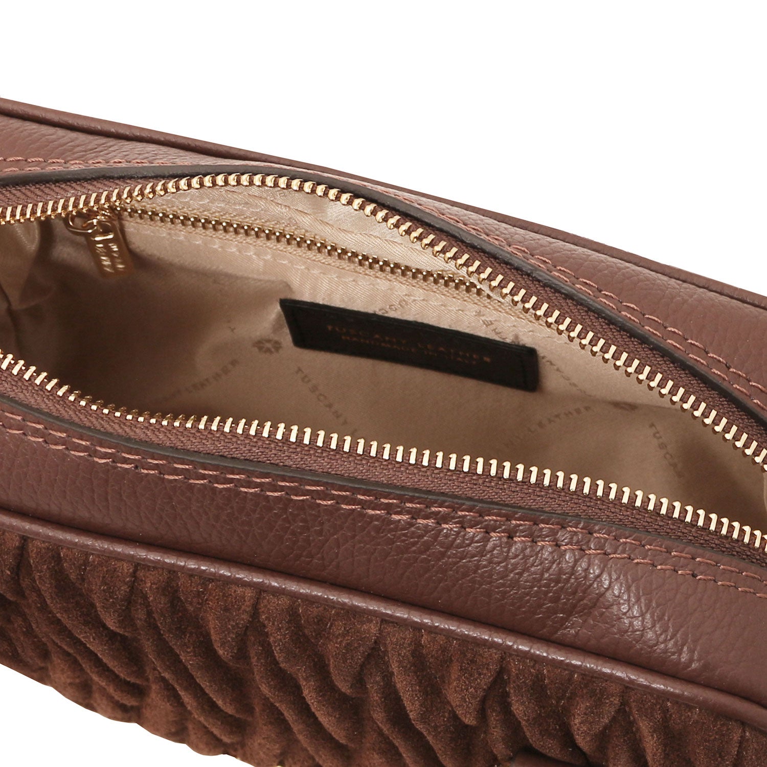 Chantilly - Suede leather shoulder bag | TL142490