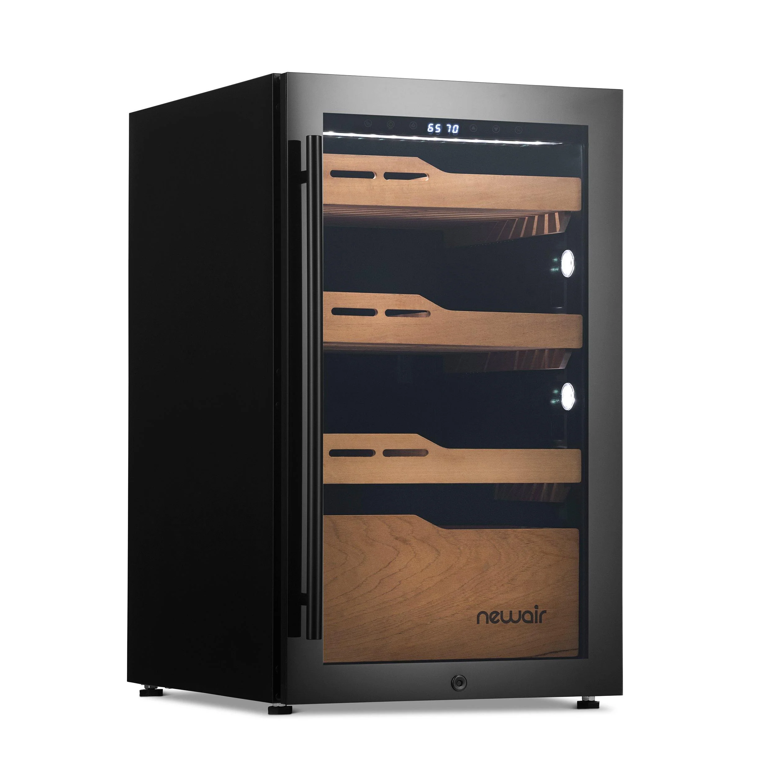 2025 Newair® Elektrisk Cigar Humidor – Stor Kapacitet