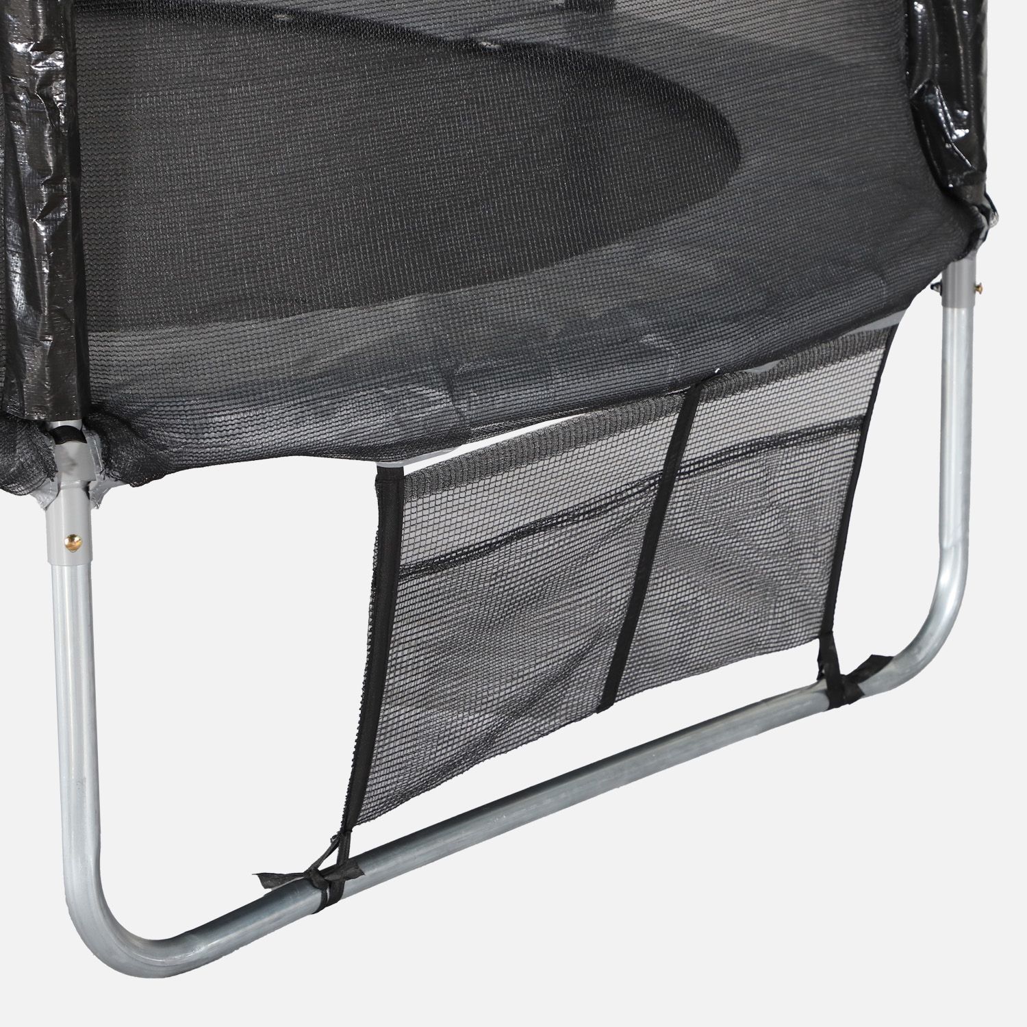 Trampolin mit Zubehörset, 250 cm, Grau