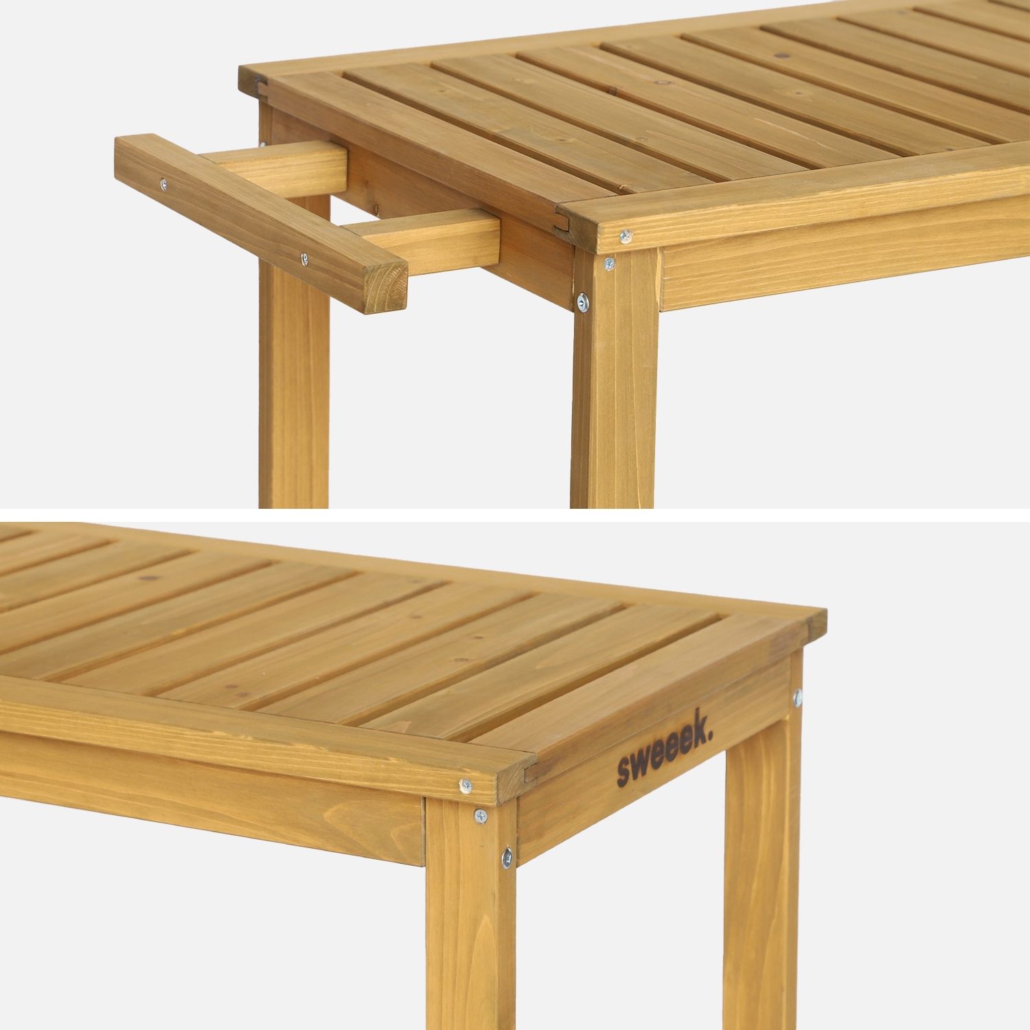 Holz-Grillbrett mit Rollen, Holz