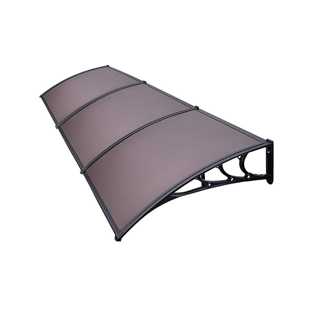 Brun vindues- og dørmarkise 40/80/120 tommer