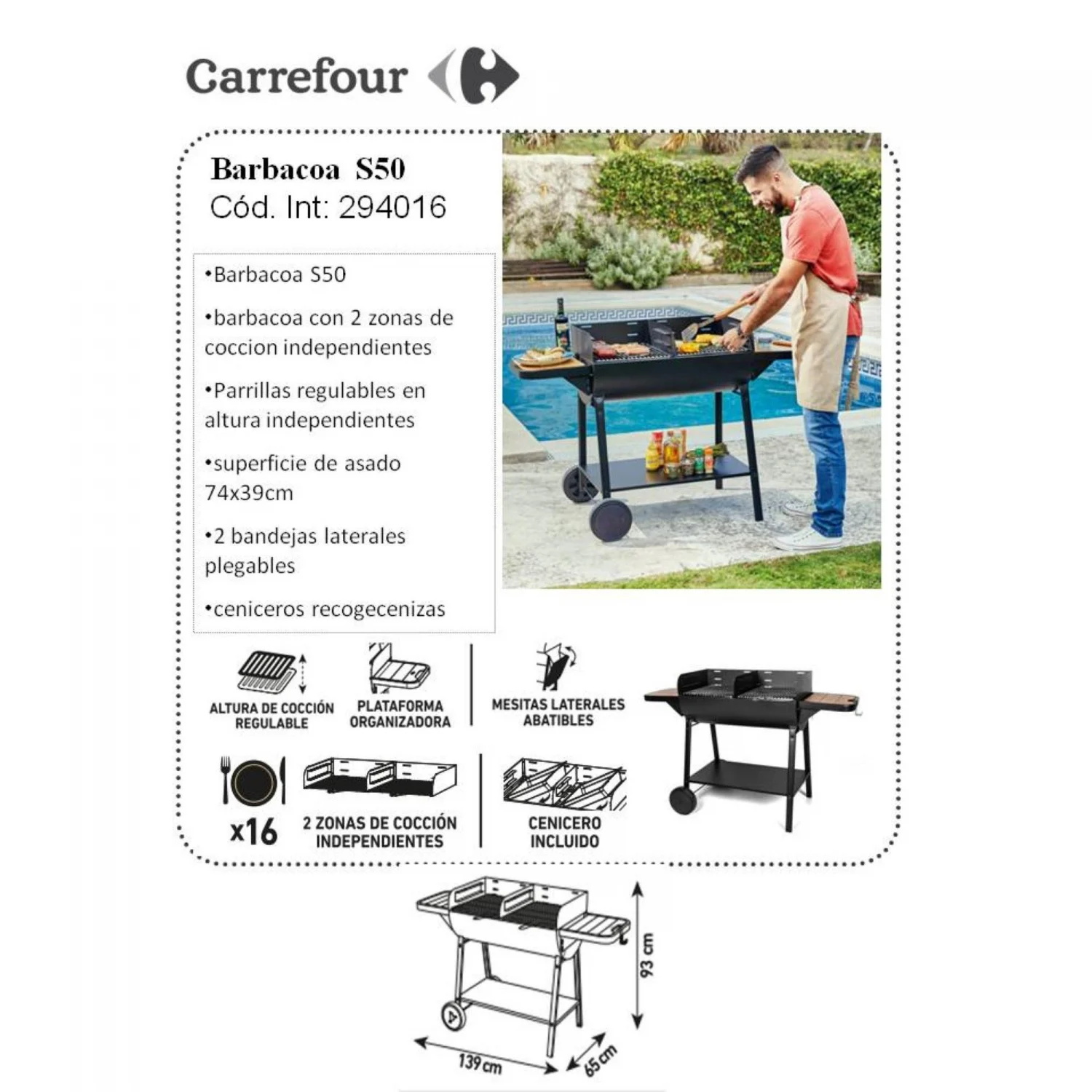 Carrefour S50 Grill