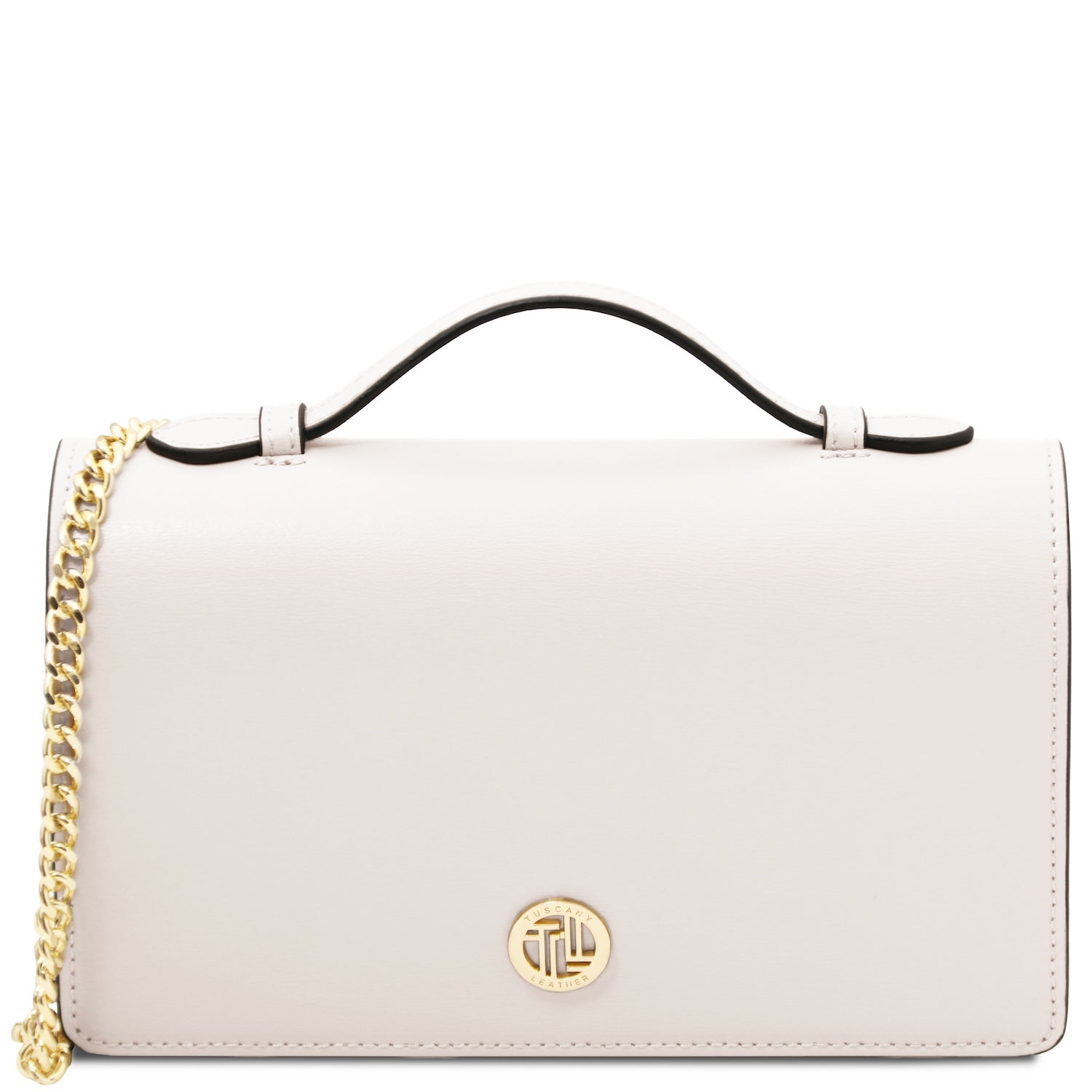 Opera - Leather clutch with chain strap | TL142505