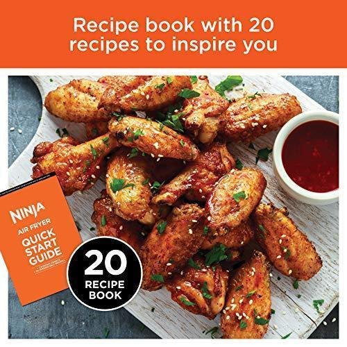 Ninja AF101 Heißluftfritteuse, 4 Liter, Schwarz/Grau