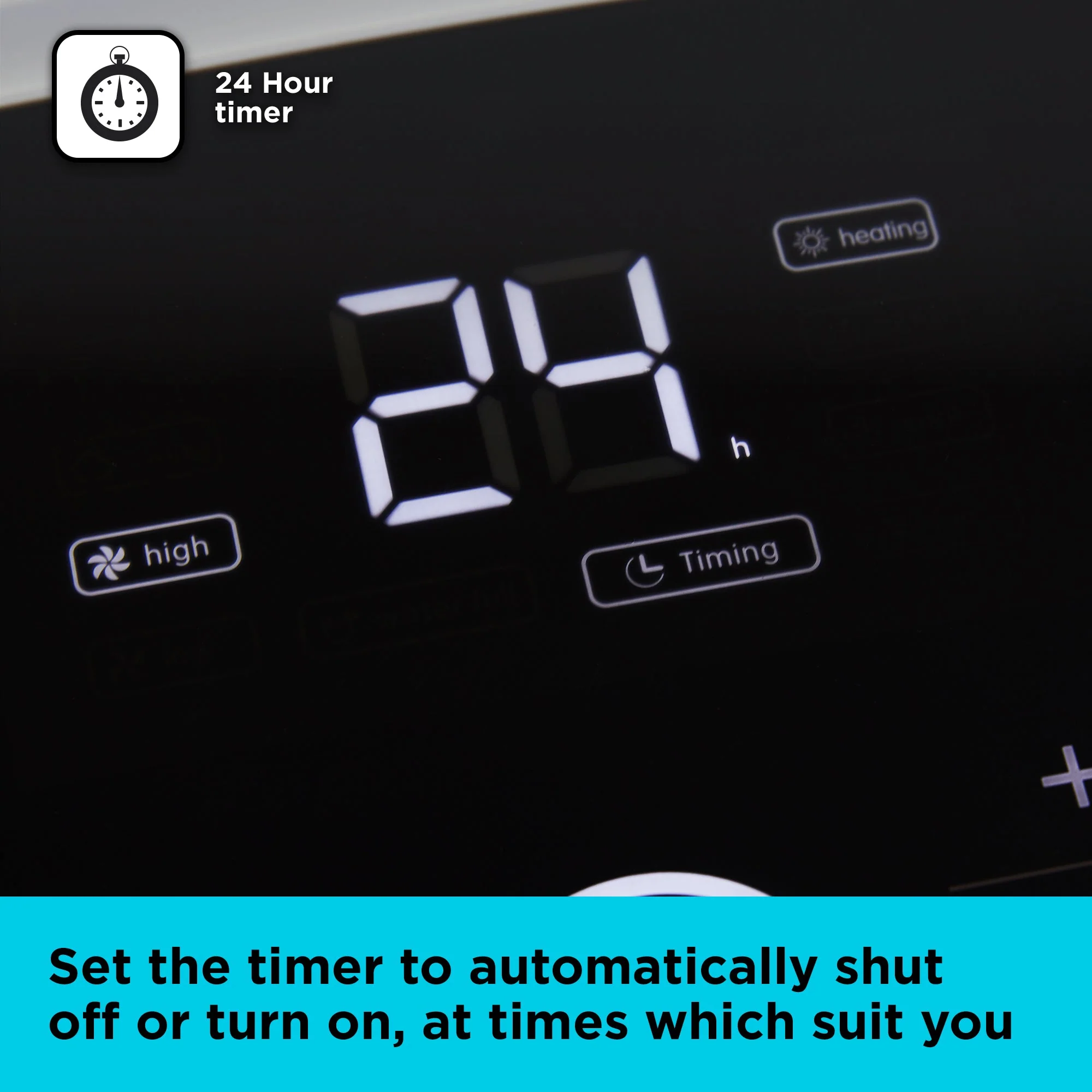 Black+Decker BXAC40011GB 4-i-1 bærbar klimaanlæg 12000 BTU