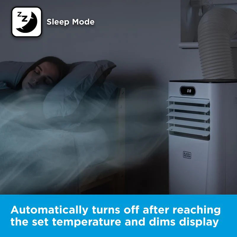 Climatiseur portable intelligent Black+Decker BXAC40025GB 9000 BTU