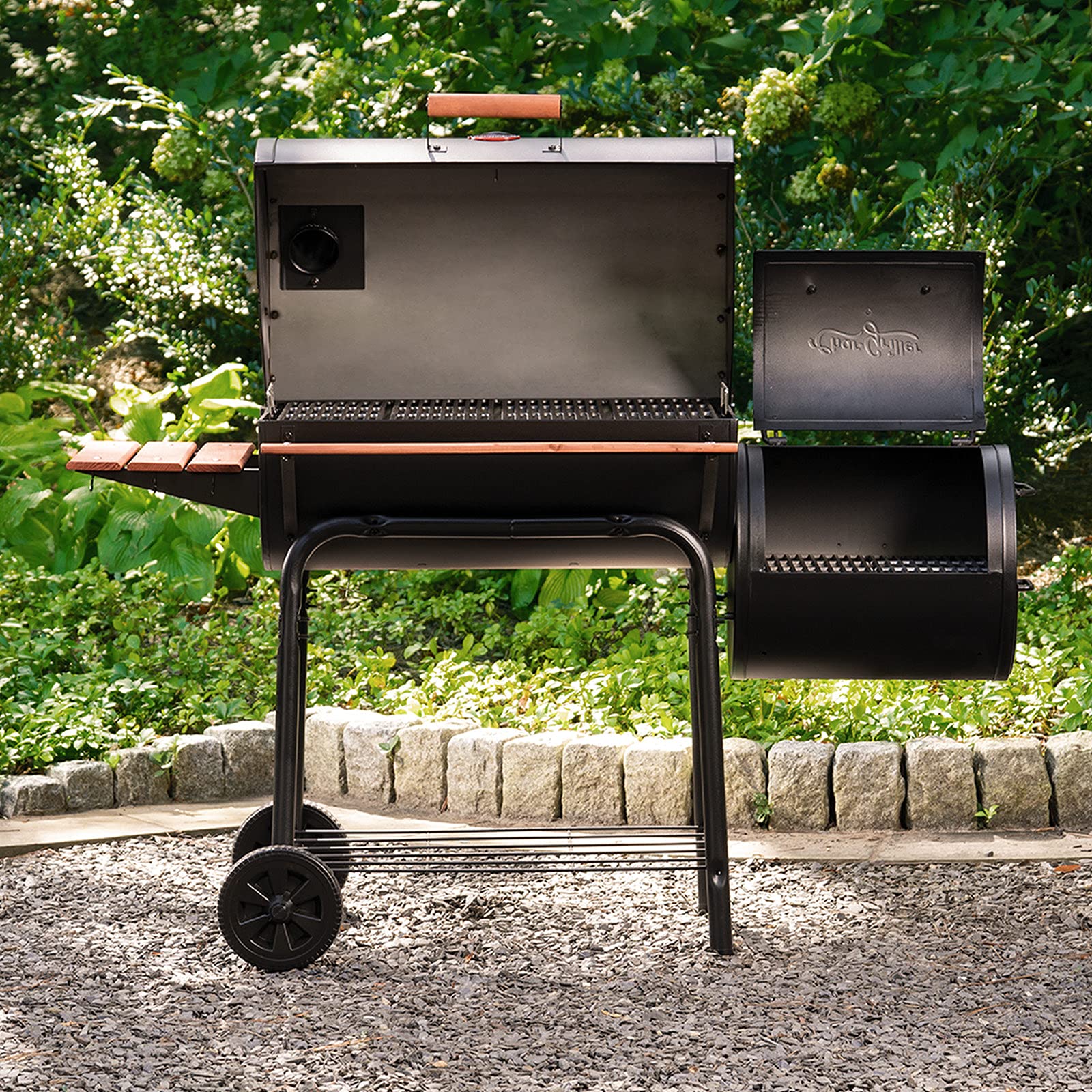 Char Griller 1224 Smokin Square Holzkohle