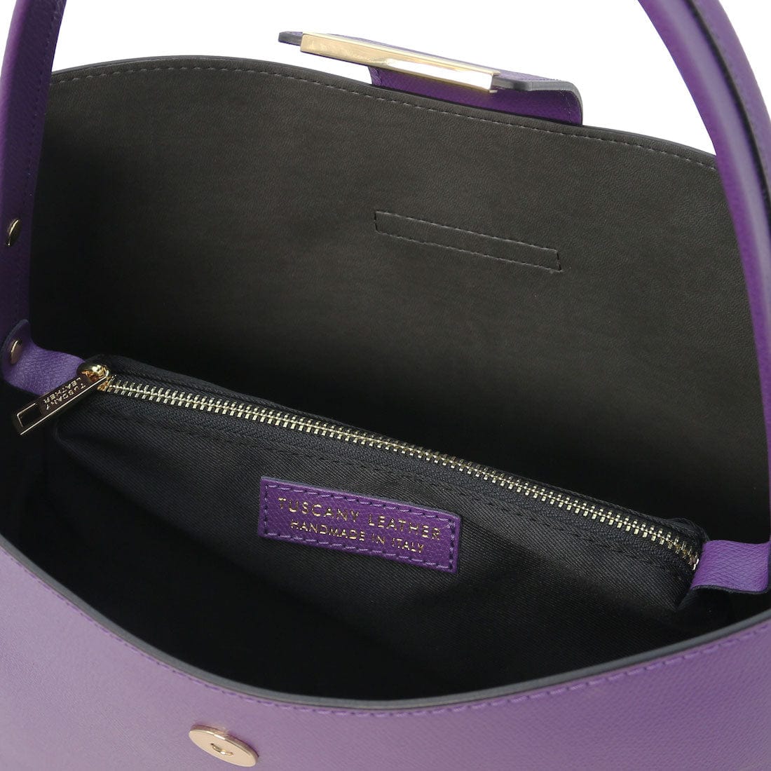 Clio - Palmellato leather bucket bag | TL141690