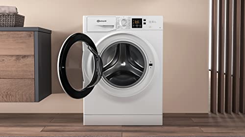 Bauknecht BPW 814 A Frontlader-Waschmaschine (Modelljahr 2025) / 8 kg / Leistungsstarke Fleckenentfernung / Clean Plus / 45-Minuten-Kurzprogramm / Anti-Allergy Plus / Automatische Beladungserkennung / Extra Touch-Option. Weiß