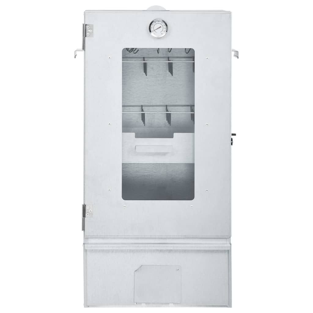 Four fumoir pour barbecue Vidaxl avec générateur de fumée froide en acier galvanisé