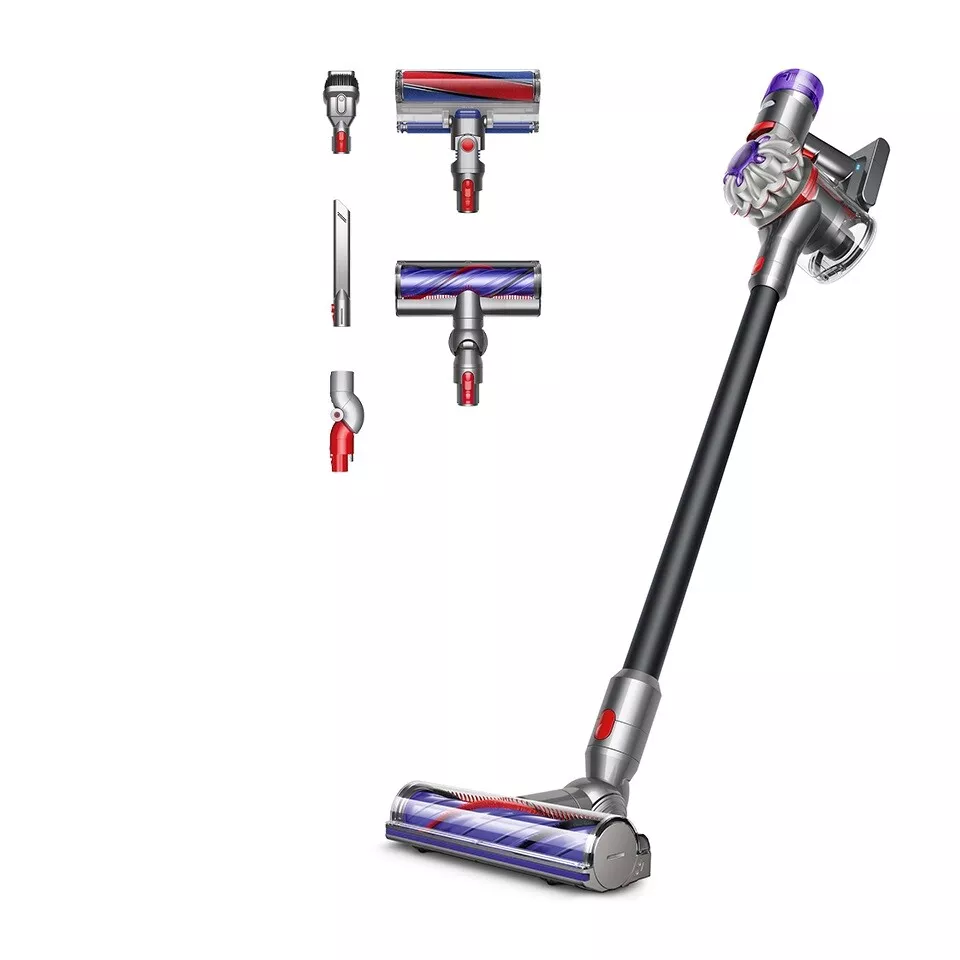 2025 Dyson V8 Total Clean ledningsfri støvsuger – nikkel/sort