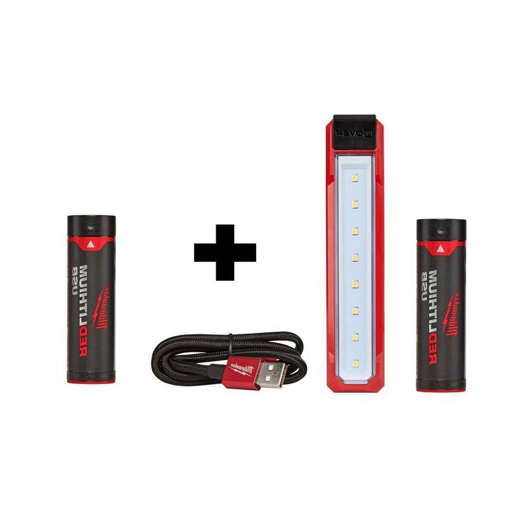 ROVER 445 Lumen genopladelig lomme-LED-projektør med ekstra RE'SITHIUM USB-batteri