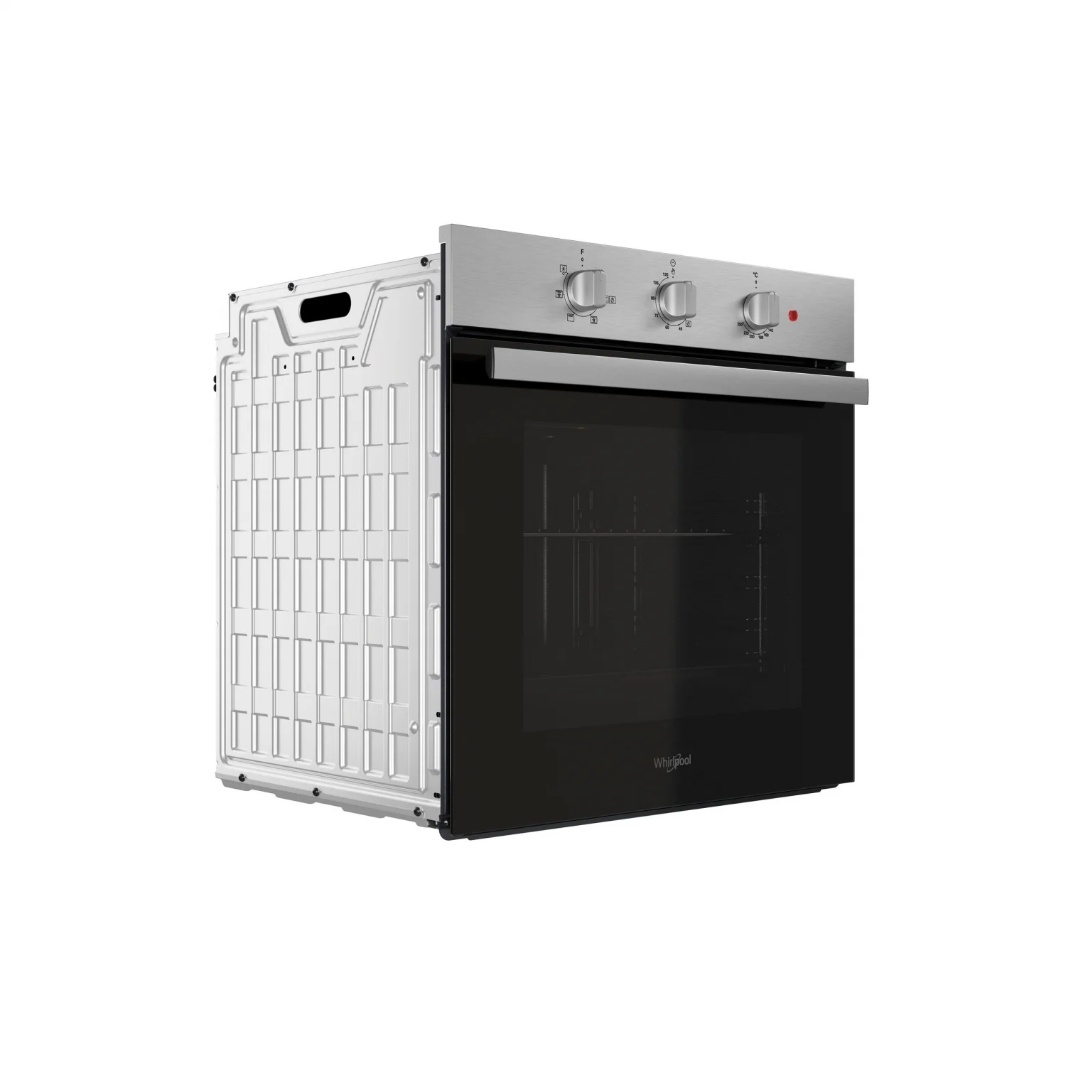Whirlpool OMR35HR0X Multifunktionsbackofen, 1,5 kW, 71 l, Klapptür, 5 Kochfunktionen, Energieeffizienzklasse A – Edelstahl