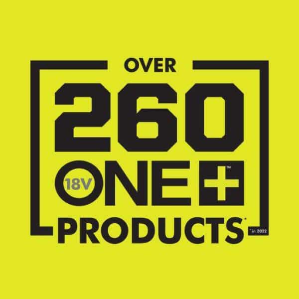 2025 RYOBI ONE+ 18V batteridrevet kombisæt med 6 værktøjer, batterier og oplader