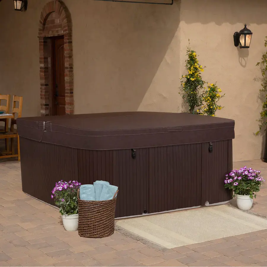 Lifesmart Spas LS700DX 230 Volt Spa til 7 personer med 90 dyser. Firkantet. Med ozon